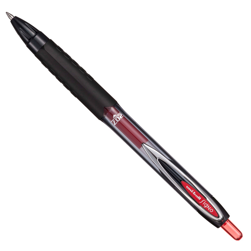 Roller a scatto UNI-BALL SIGNO 207 0,7mm rosso UNI MITSUBISHI