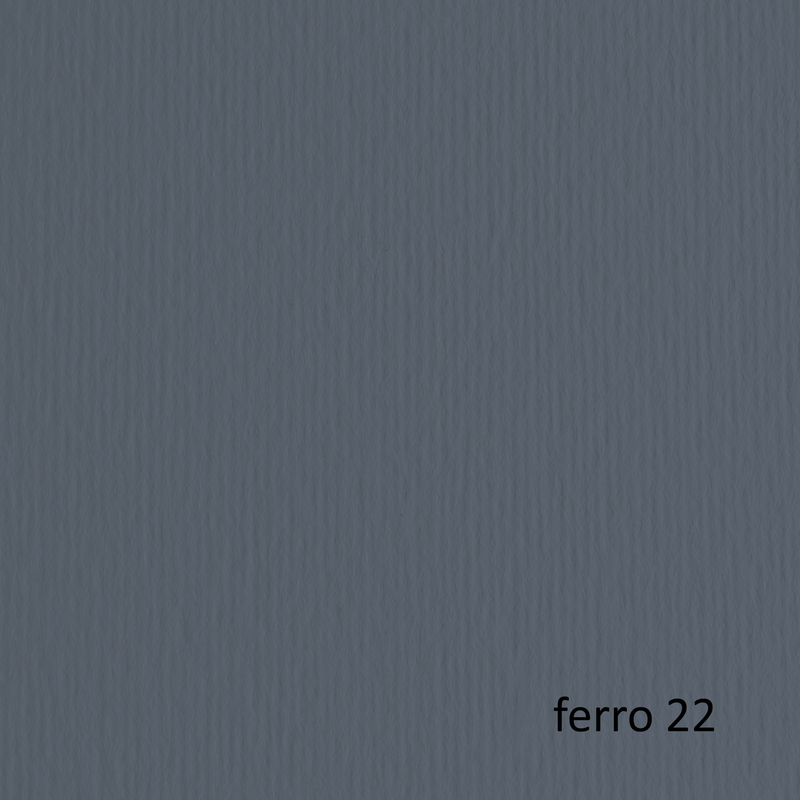 BLISTER 20FG CARTONCINO 50X70 220GR FERRO 122 FABRIANO ELLE ERRE