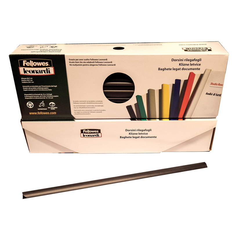 SCATOLA 50 DORSETTI 3MM NERO TONDO