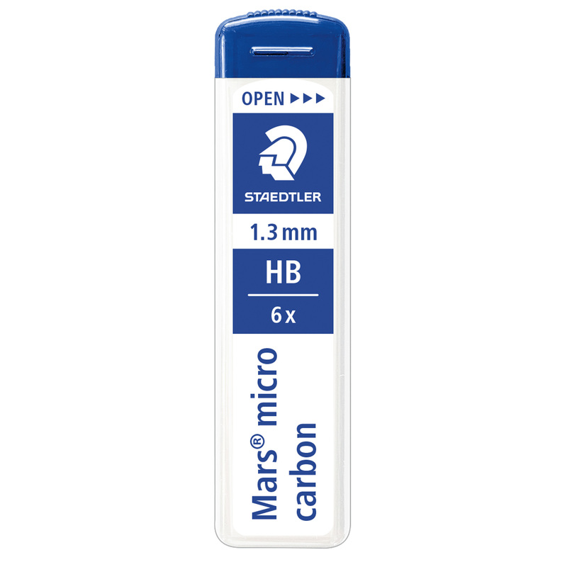 Astuccio 6 mine 1.3mm MARSRMICRO 250 13-HB STAEDTLER