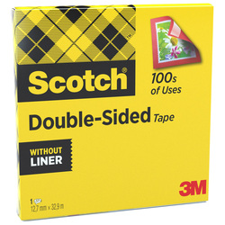 NASTRO BIADESIVO 32,9MTX12,7MM 665 PERMANENTE S/LINER ScotchR