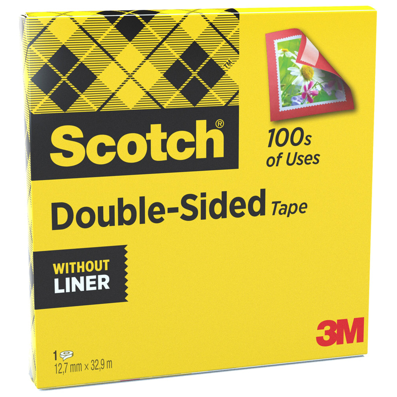 NASTRO BIADESIVO 32,9MTX12,7MM 665 PERMANENTE S/LINER ScotchR