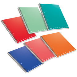 MAXIQUADERNO A4 SPIRALATO c/fori microperf 80gr 70fg 1rigo MONOCROMO PIGNA