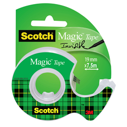 Nastro adesivo ScotchR Magic 810 19mmx7,5mt con chiocciola