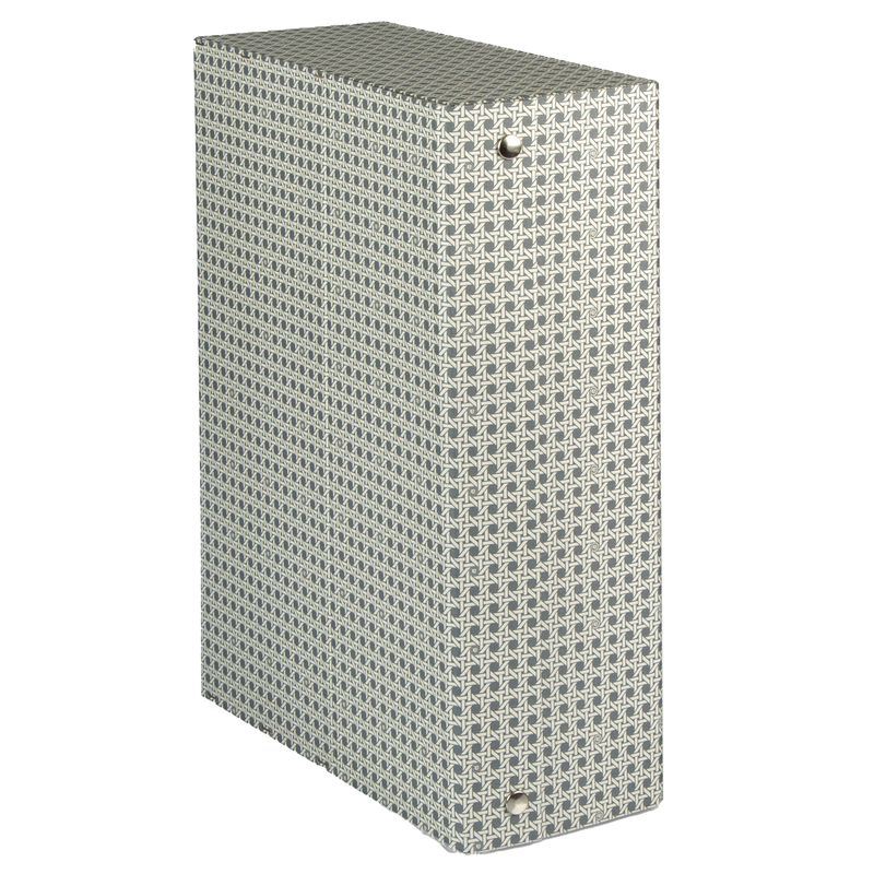 SCATOLA ARCHIVIO IN LEGNO "UNIVERSALE" 38X27CM DORSO 12