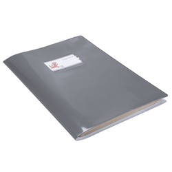 Coprimaxi PVC laccato coprente Colorosa c/alette 21x30cm argento RiPlast