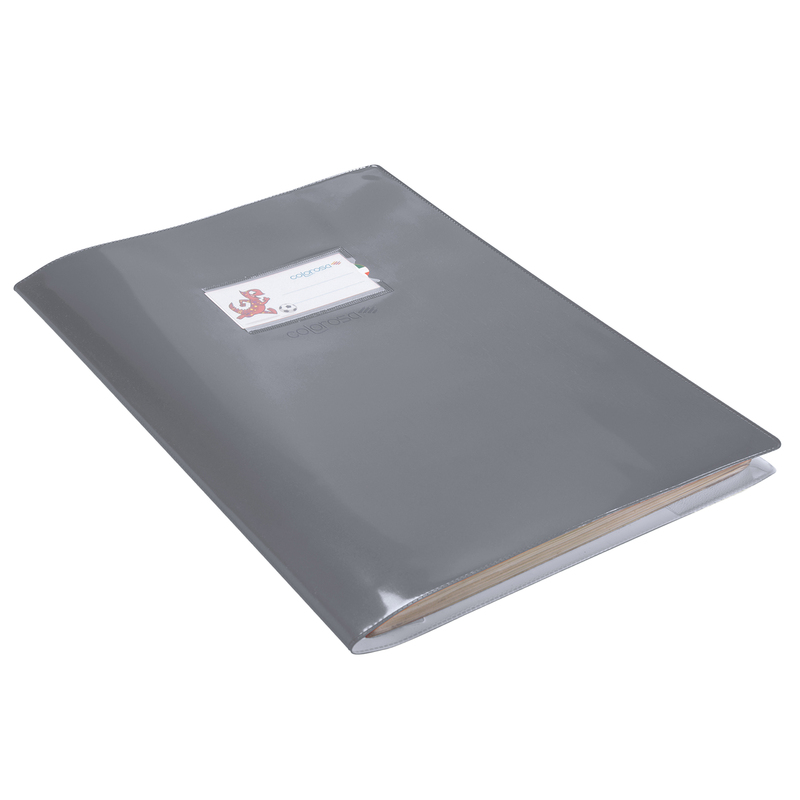 Coprimaxi PVC laccato coprente Colorosa c/alette 21x30cm argento RiPlast