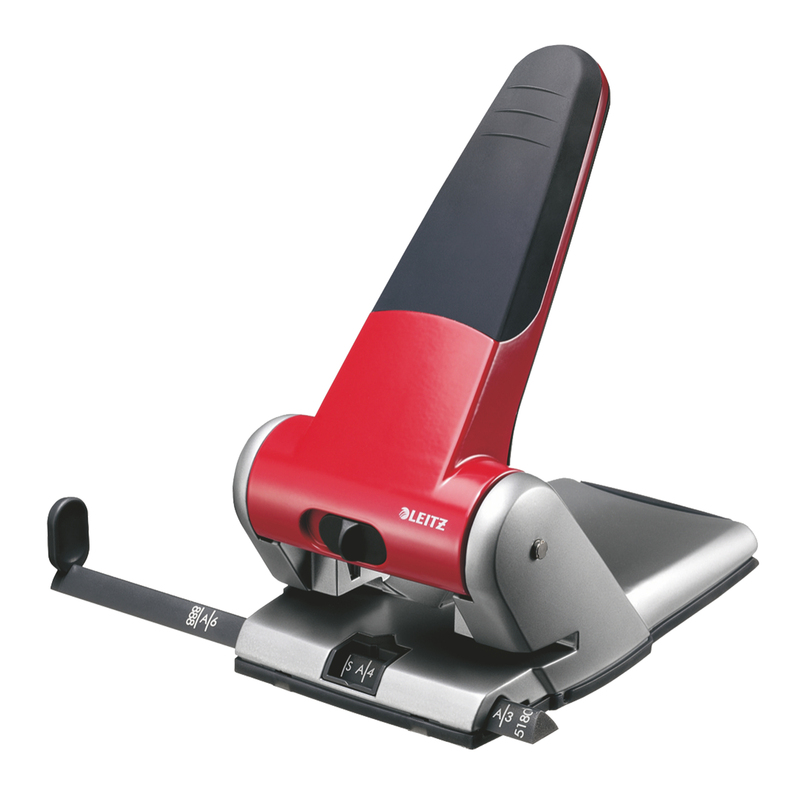 PERFORATORE 2 FORI ROSSO MOD.5180 MAX 65FG LEITZ (delist)