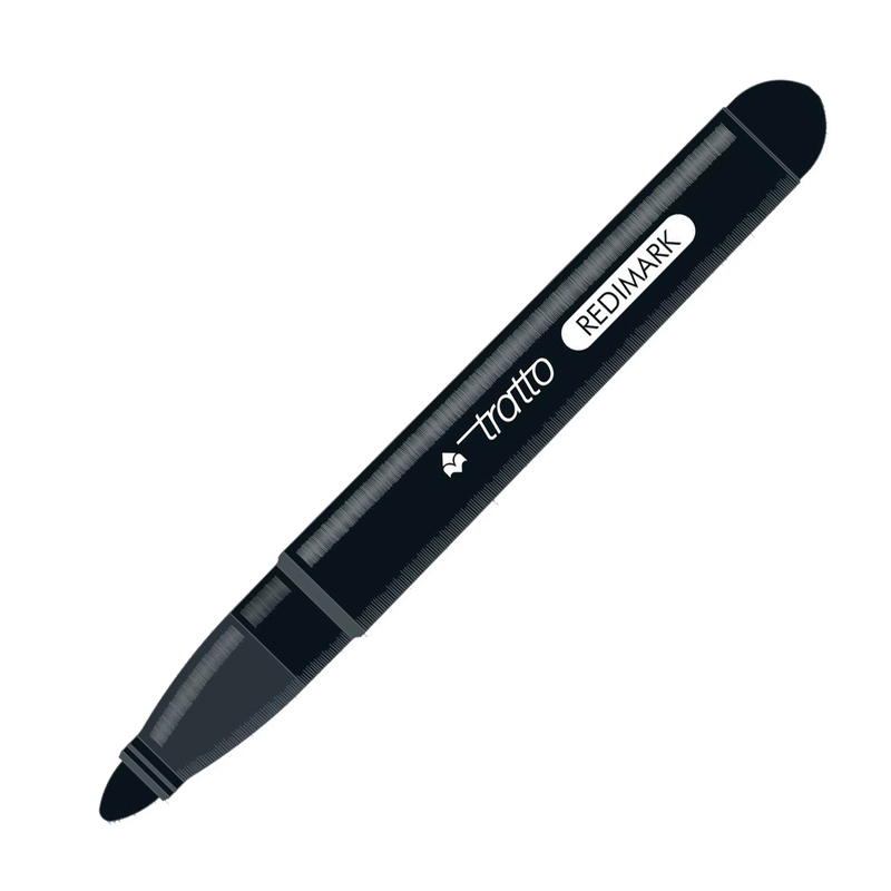 MARCATORE TRATTO REDIMARK NERO P.TONDA