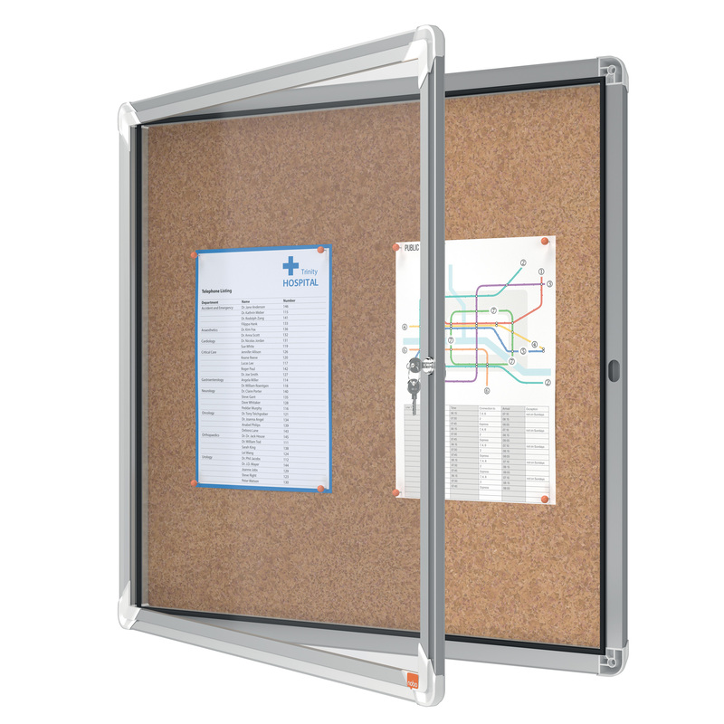 BACHECA PER INTERNI IN SUGHERO 6XA4 ORIZZONTALE NOBO