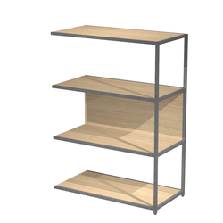 Pannello acustico FREE STANDING 120xH140cm GRIGIO CH./AZZ./GRIGIO MEDIO Stripes