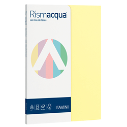 Carta RISMACQUA SMALL A4 200gr 50fg mix 5 colori FAVINI