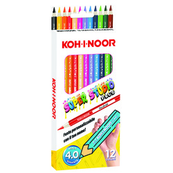 Astuccio 12 matite colorate Studio Koh.I.Noor