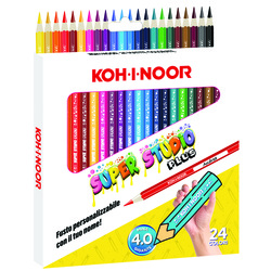 ASTUCCIO 24 MATITE COLORATE STUDIO GOLD KOHINOOR