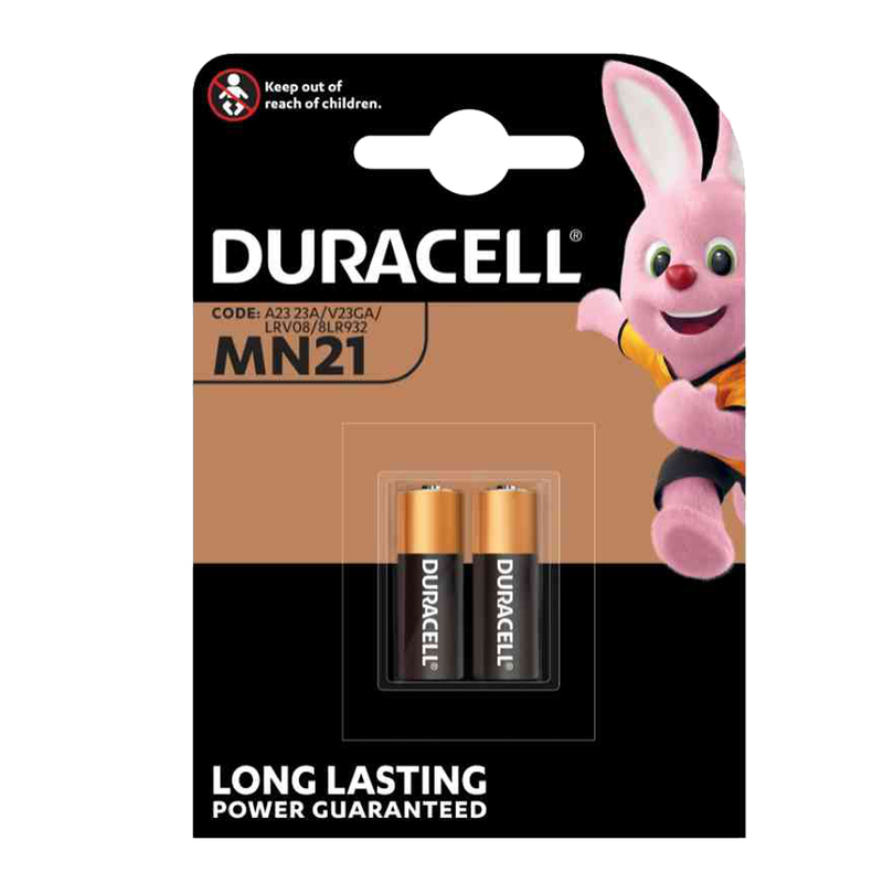 BLISTER 2 PILE DURACELL 12V (MN21)