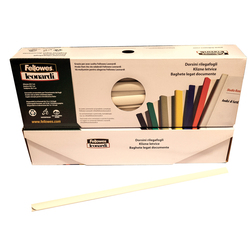 SCATOLA 25 DORSETTI 16MM BIANCO TRIANGOLARE