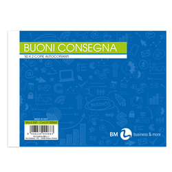 BLOCCO BUONI DI CONSEGNA 50/50 165x120mm RIC ART360 BM