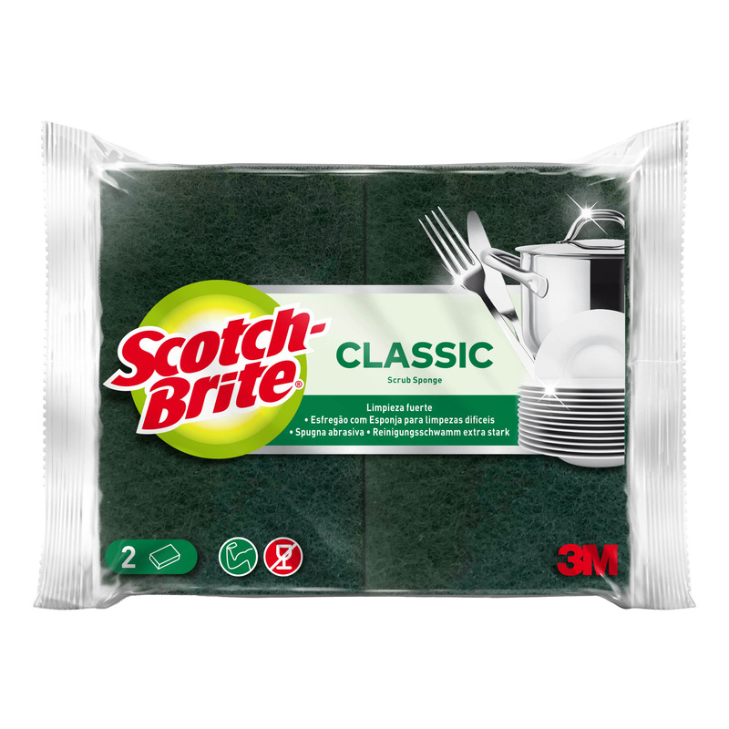 PACK 2 SPUGNE STROFINETTO SCOTCH BRITER A12