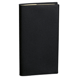 Agenda Planing Italnote S spiralato 8,8x17cm Impala nero 2026 Quo Vadis
