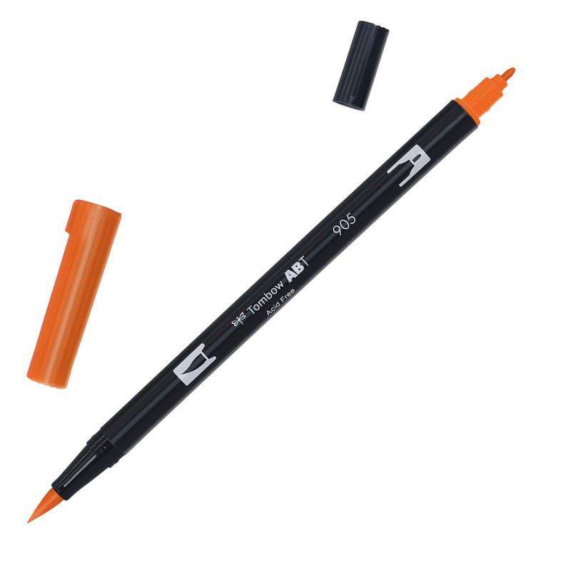 Pennarello Tombow ABT Dual Brush N905 Red