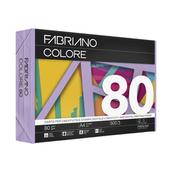 Carta Fabriano Colore A4 80GR 500FG COL.FORTI VIOLETTO