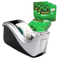 DISPENSER C60 + 4 ROTOLI ScotchR Magic 810 19MMX33M