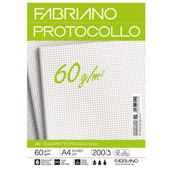 Protocollo 4mm 200fg 60gr f.to A3 chiuso (21x29,7cm) Fabriano
