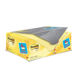 VALUE PACK 16+4 BLOCCO 100fg Post-itÂ® Giallo CanaryÂ 76x127mm 72GR 655CY-VP20