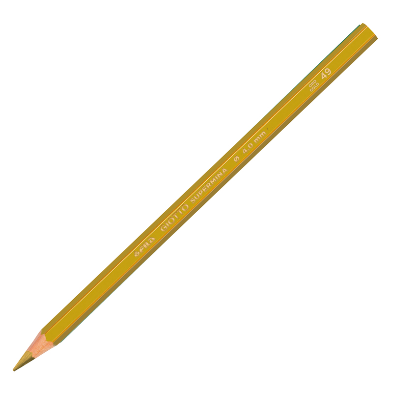 Pastello Giotto Supermina monocolore oro 49