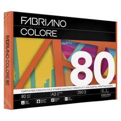 Carta Fabriano Colore A3 80GR 250FG COL.FORTI ARAGOSTA