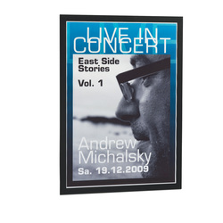 Cornice espositiva adesiva DuraframeR A3 29,7x42cm nero DURABLE