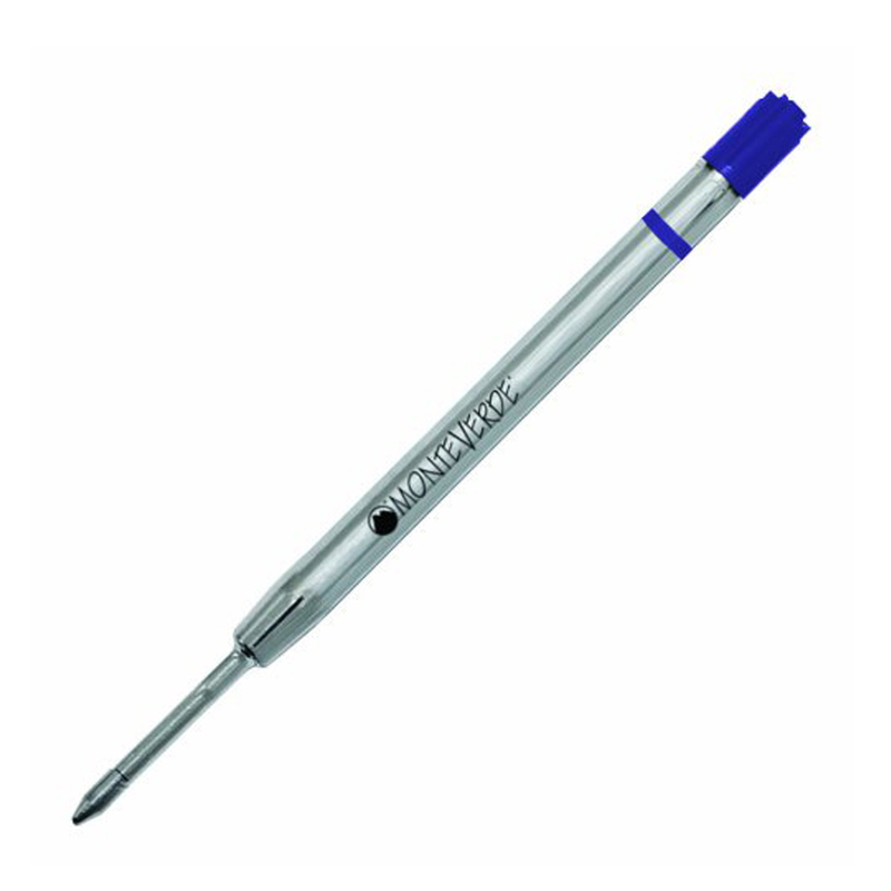 Blister 2 refill GEL per sfera Parker R BLU PUNTA FINE