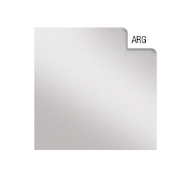 BUSTA 25fogli 50x70cm CARTA VELINA 24gr ARGENTO Rex Sadoch