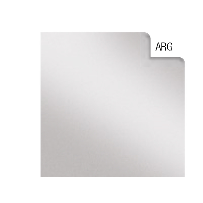 BUSTA 25fogli 50x70cm CARTA VELINA 24gr ARGENTO Rex Sadoch