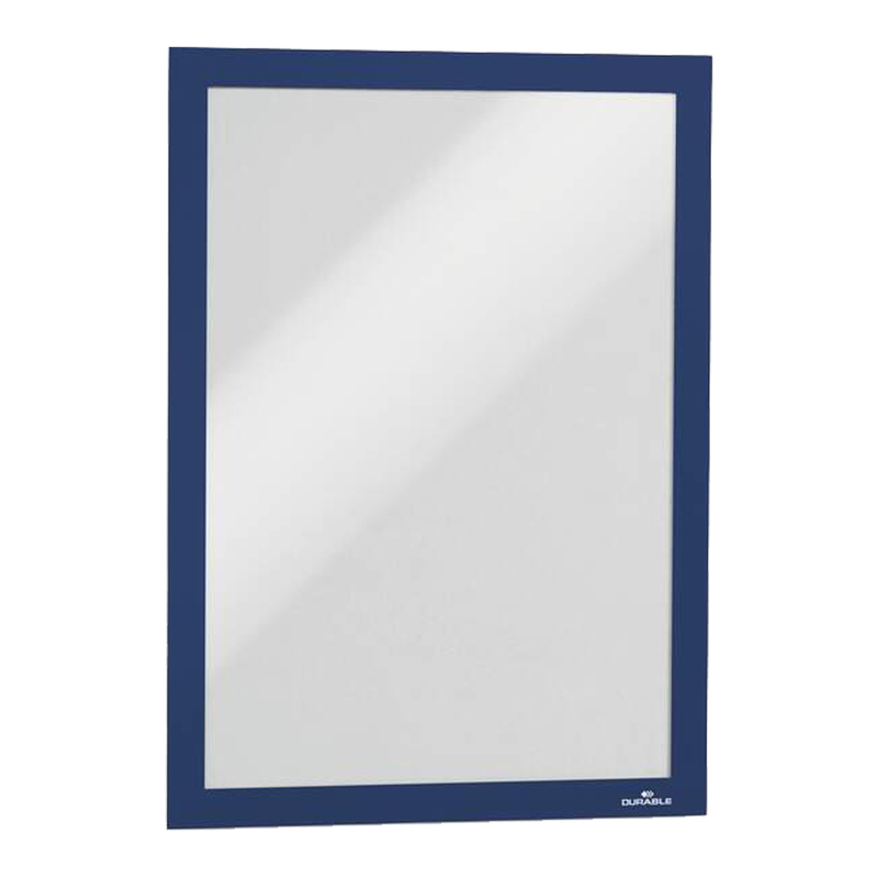 Cornice espositiva adesiva DuraframeR A4 21x29,7cm blu DURABLE