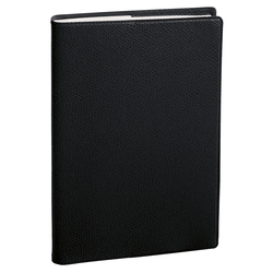 Agenda settimanale Presidente 21x27cm Impala nero 2027 Quo Vadis