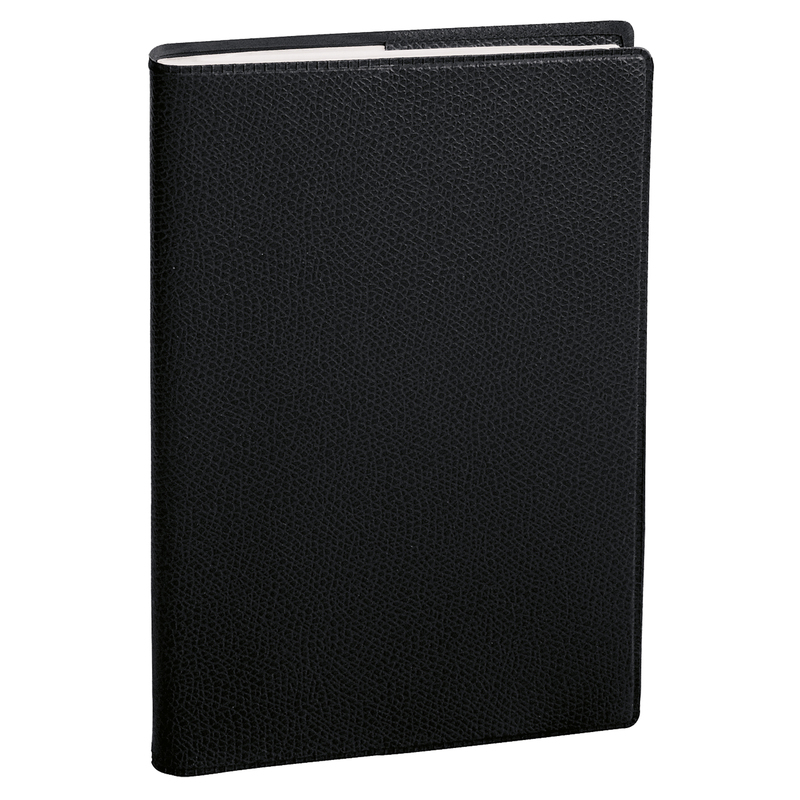Agenda settimanale Presidente 21x27cm Impala nero 2027 Quo Vadis