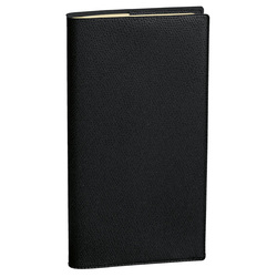 Agenda Planing Italnote S spiralato 8,8x17cm Impala nero 2027 Quo Vadis