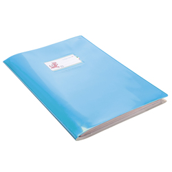 Coprimaxi PVC laccato coprente Colorosa c/alette 21x30cm azzurro RiPlast