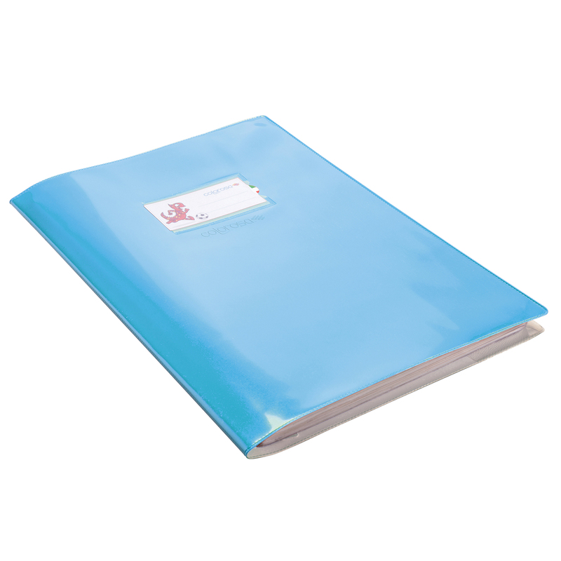 Coprimaxi PVC laccato coprente Colorosa c/alette 21x30cm azzurro RiPlast