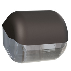 Dispenser carta igienica rt/interfogliata vesuvian black Ecolored