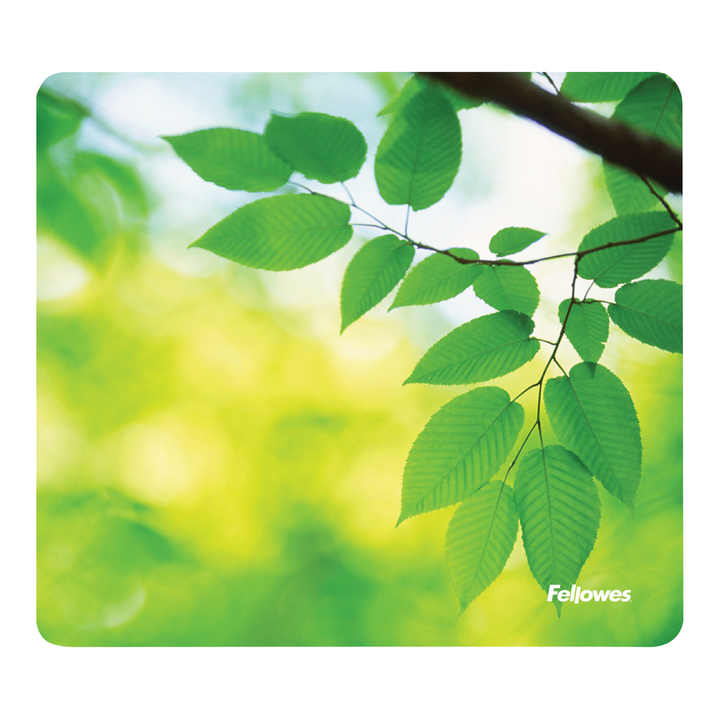 MOUSEPAD FOGLIE ecologici Earth Series Fellowes