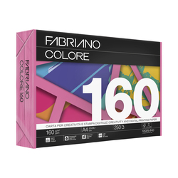 Carta Fabriano Colore A4 160gr 250fg col.forti fucsia