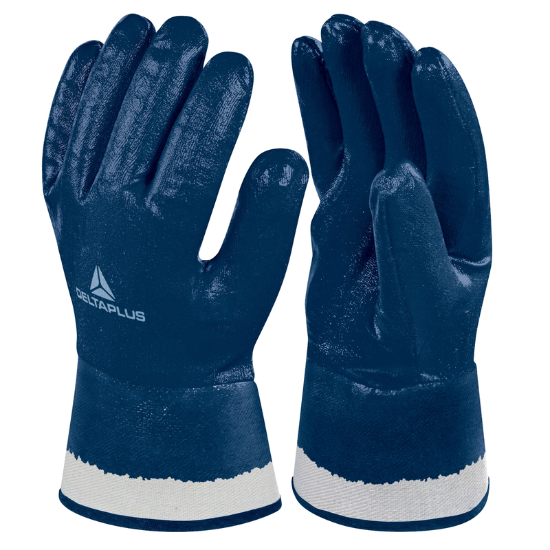 GUANTO DA LAVORO PESANTE NI175 Tg.09 in NITRILE