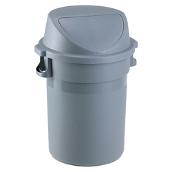 BIDONE MAXIPUSH 80Lt Grigio