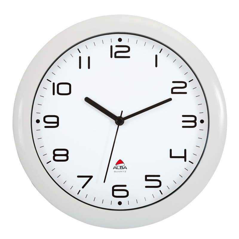OROLOGIO DA PARETE HORNEW D30cm BIANCO Alba