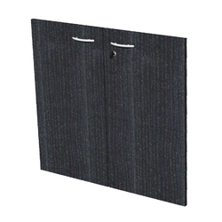 COPPIA ANTE in MELAMIN. x Mob.BASSO NERO VENATO - EASY