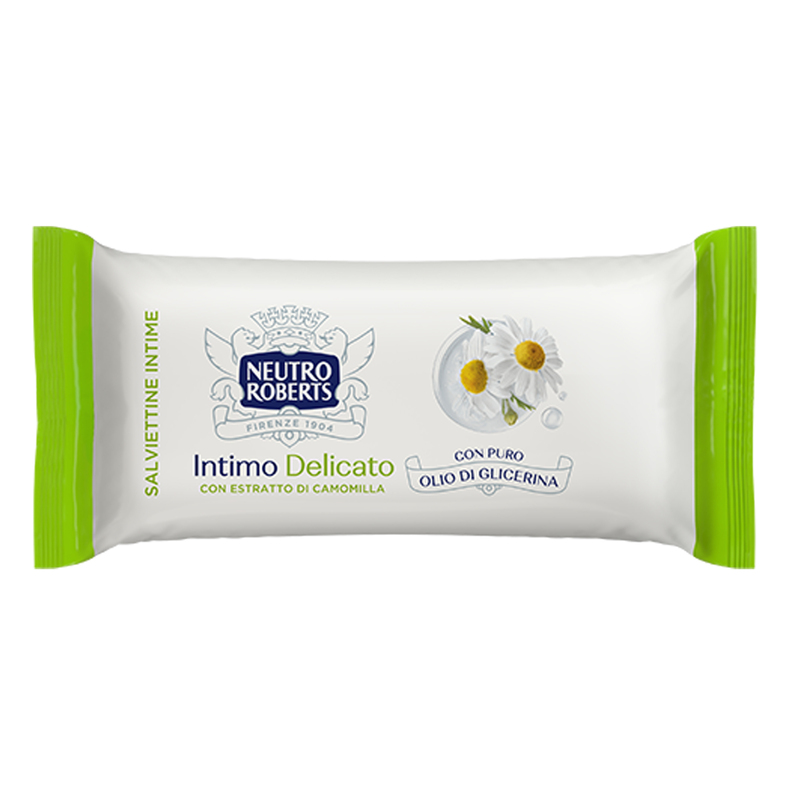 Pack 12 Salviette Salviette Intime Camomilla Roberts